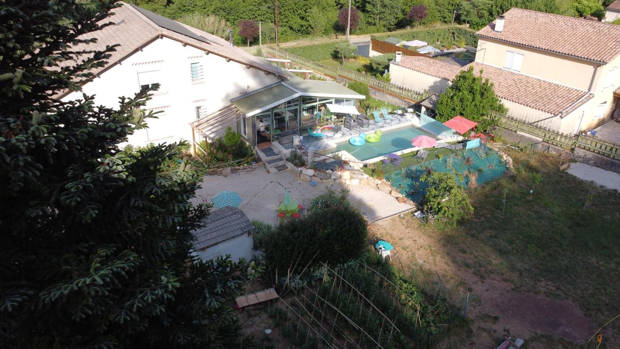 Le Clos Du Cedre Saint Sebastien d'Aigrefeuille Exterior foto